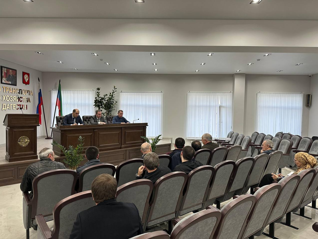 В Минтрансе РД прошло совещание по антитеррористической защищённости объектов транспорта