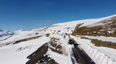 Зима в горах Дагестана