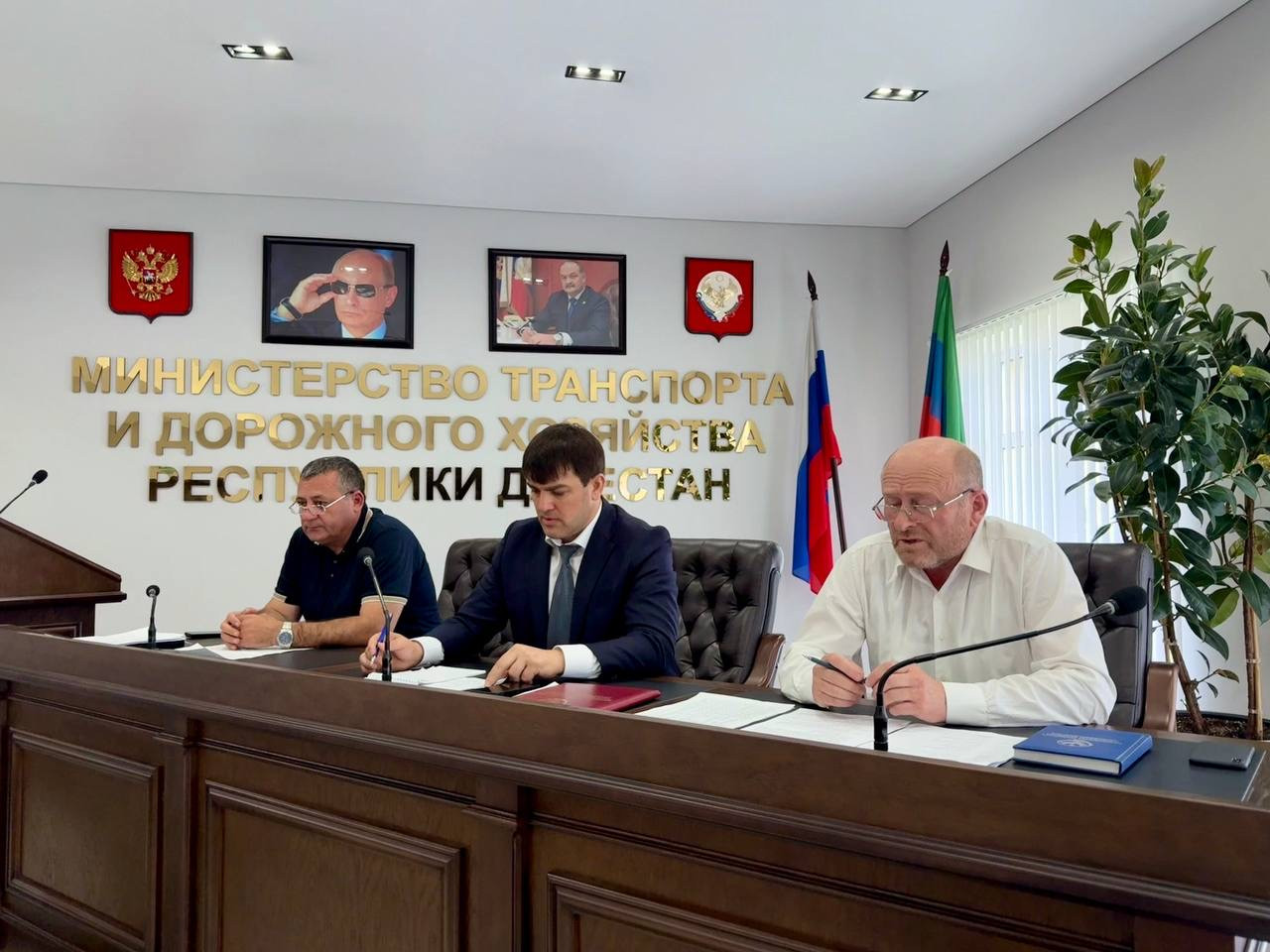 Результаты совещания у заместителя министра транспорта и дорожного хозяйства РД