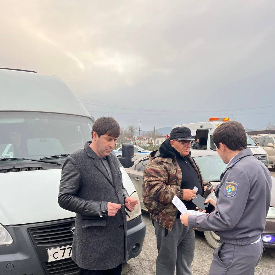 Контрольно-профилактическое мероприятие по безопасности пассажирских перевозок в Дагестане