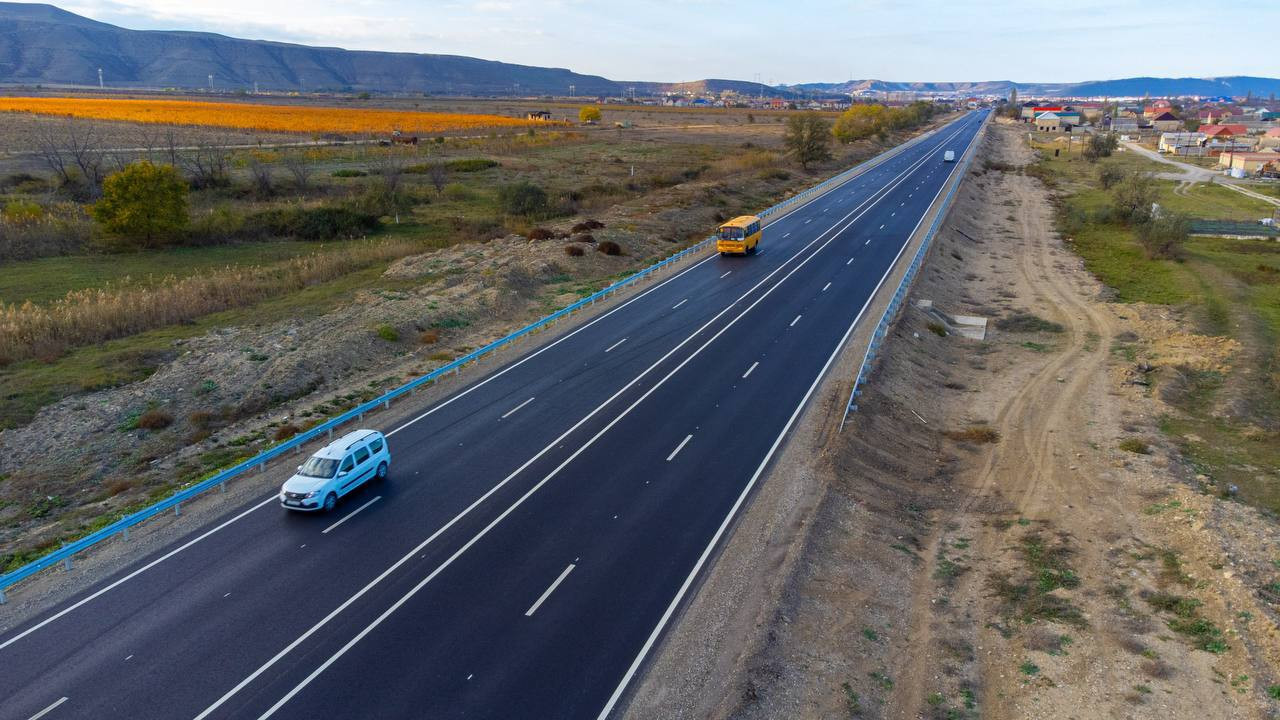 Более 62 км дорог переведены за последние годы на четырехполосный режим