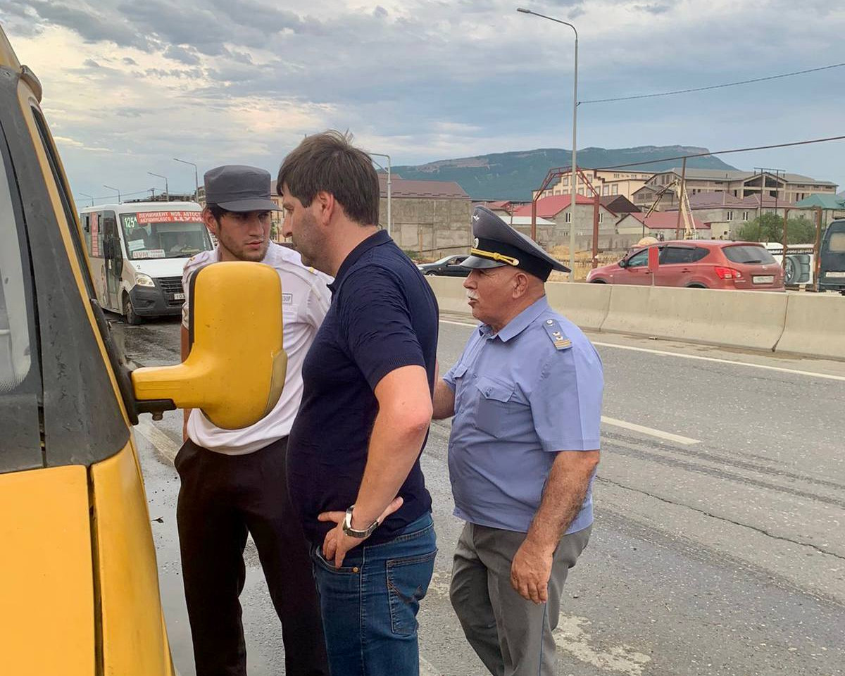 Результаты контроля за пассажирскими перевозками в Дагестане