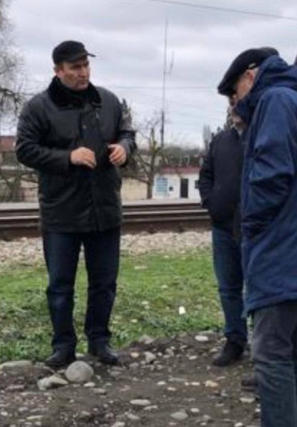 Заместитель министра транспорта и дорожного хозяйства РД Магомед Тагиров с рабочим визитом посетил Дербентский район