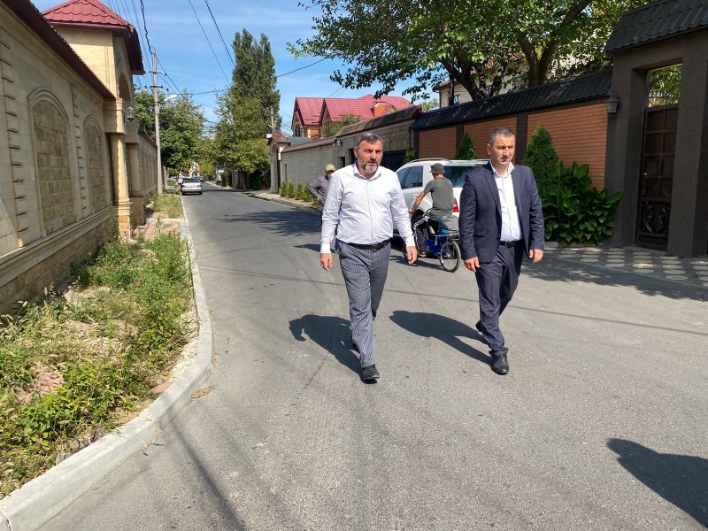 В Махачкале общественники происпектировали объекты нацпроекта 2023 года