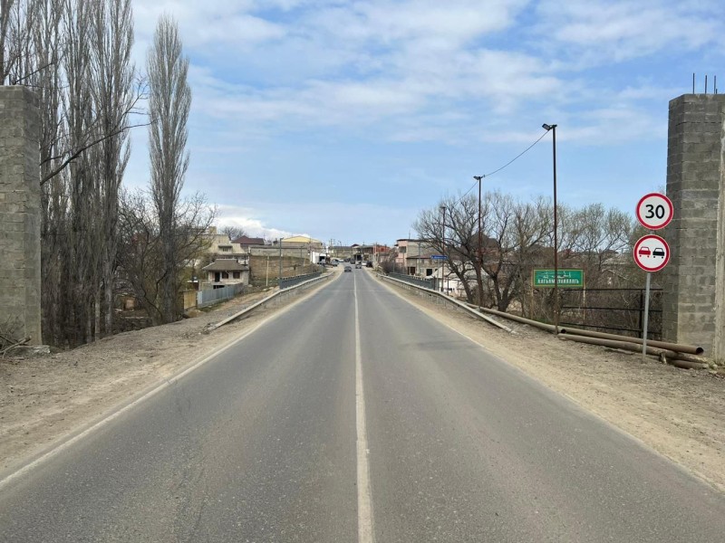 Дорожники завершили строительство моста в Буйнакском районе