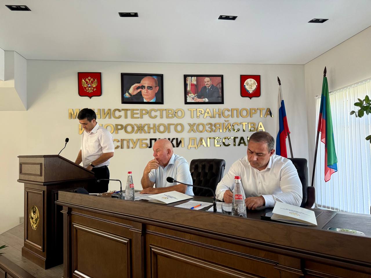 Заседание Общественного совета Минтранса РД