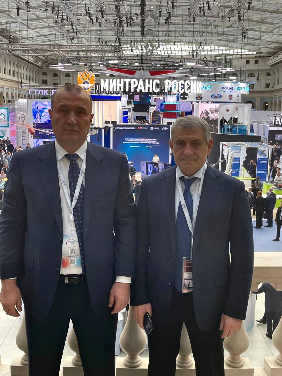 Магомед Тагиров на втором дне XIX Международного форума и выставки «Транспорт России» в Москве