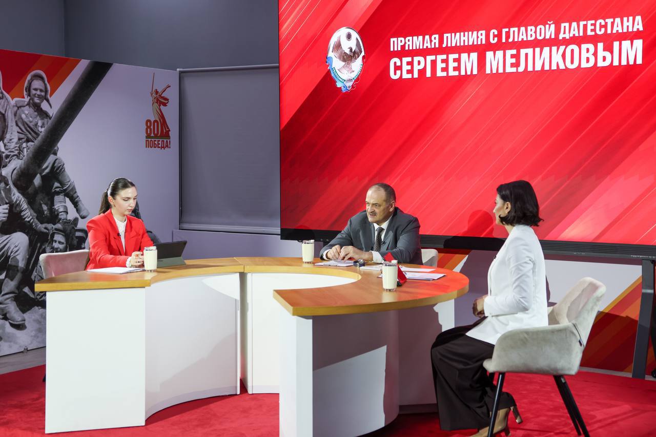 Врио министра транспорта и дорожного хозяйства Республики Дагестан Магомед Тагиров по итогам прямой линии с Главой республики