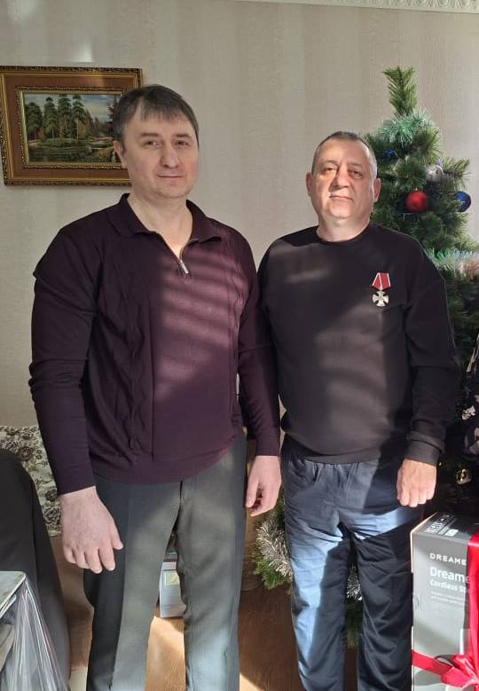 Саид Рамазанов посетил семью участника СВО