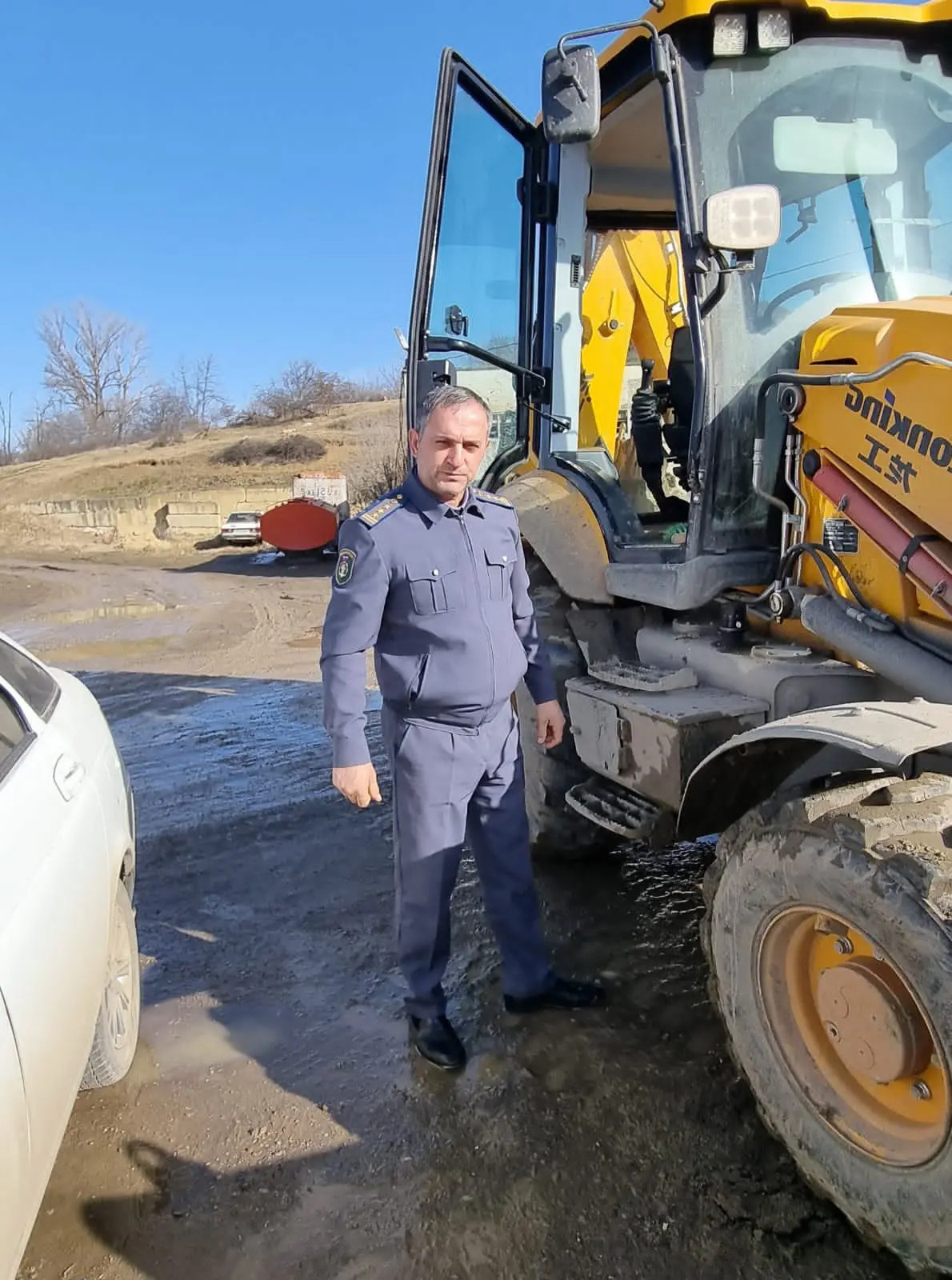 В Буйнакском районе прошел рейд по безопасности самоходной техники