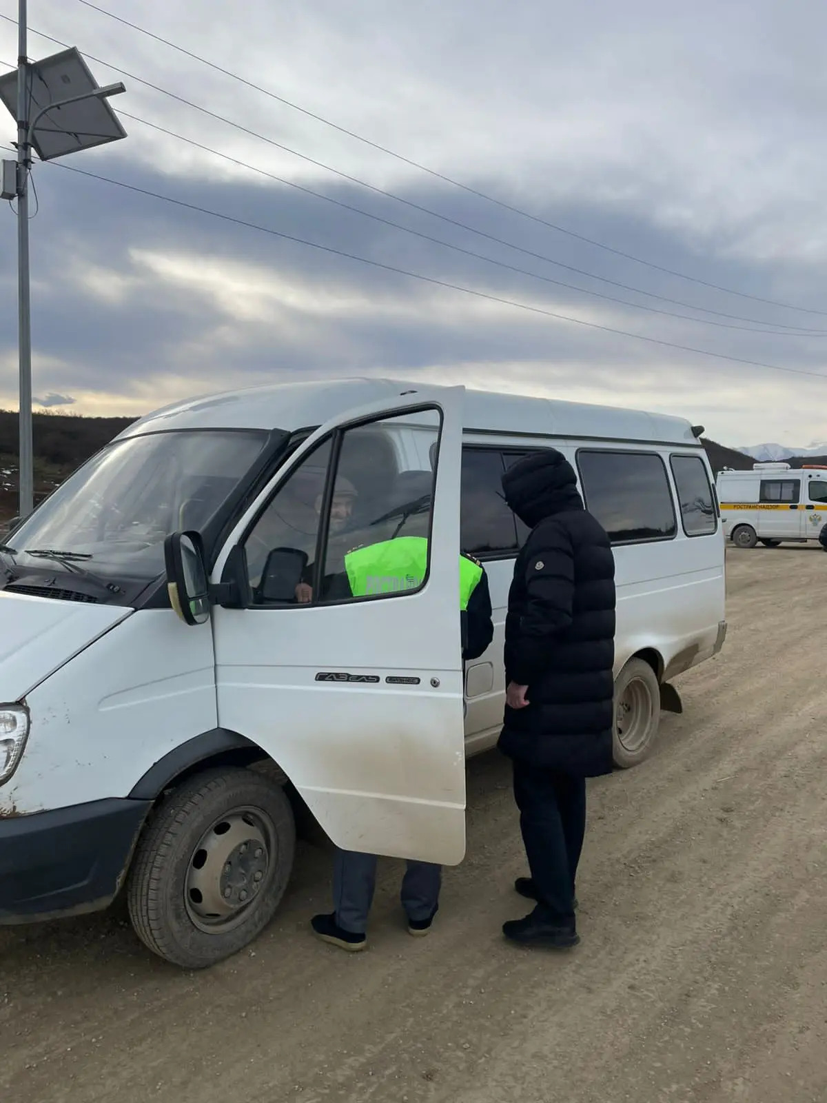 Проверка безопасности пассажирских перевозок прошла в Казбековском районе.