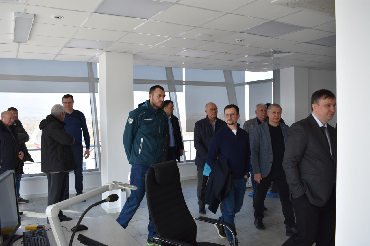 Замглавы Росавиации проинспектировал строительство объектов в аэропорту Махачкалы