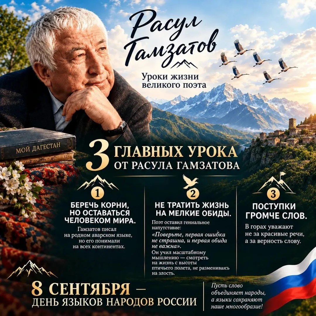 Джамбулат Гаджиев поздравил с Днём языков народов России