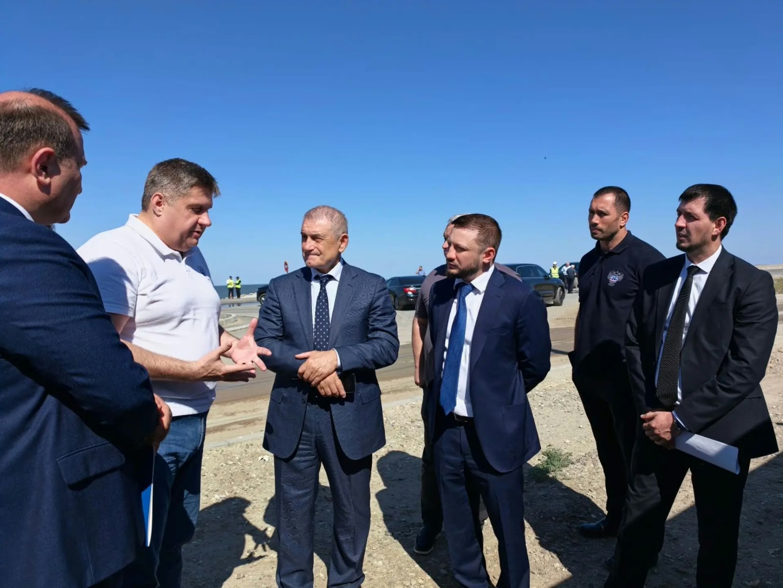 В Дагестане оценили темпы строительства дороги к Махачкалинскому порту