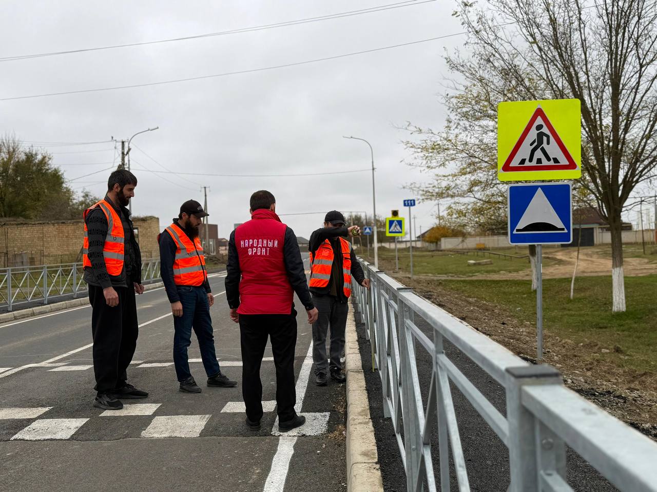 Общественники проверили завершенный участок дороги «Кизляр – Терекли-Мектеб – граница Ставропольского края»