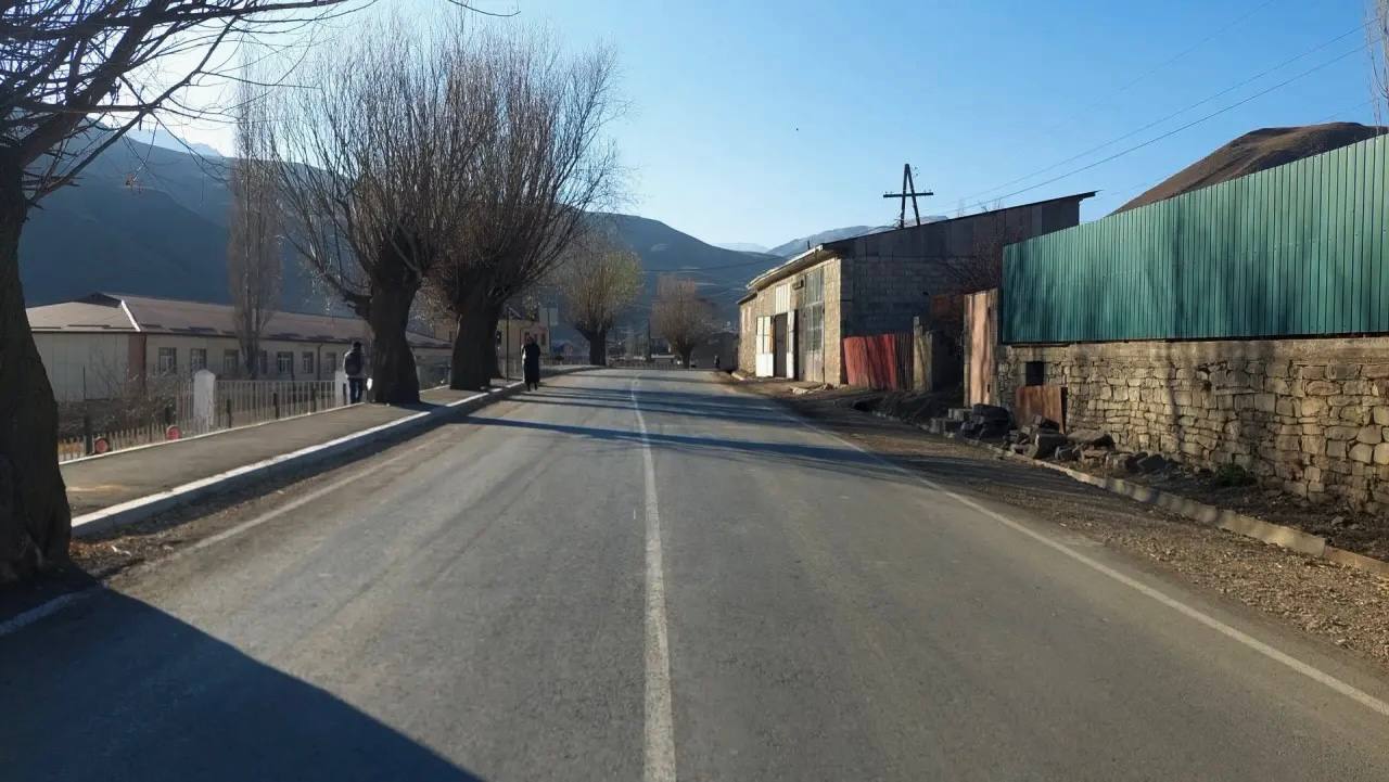 В торжественной обстановке состоялось открытие дороги в Агульском районе