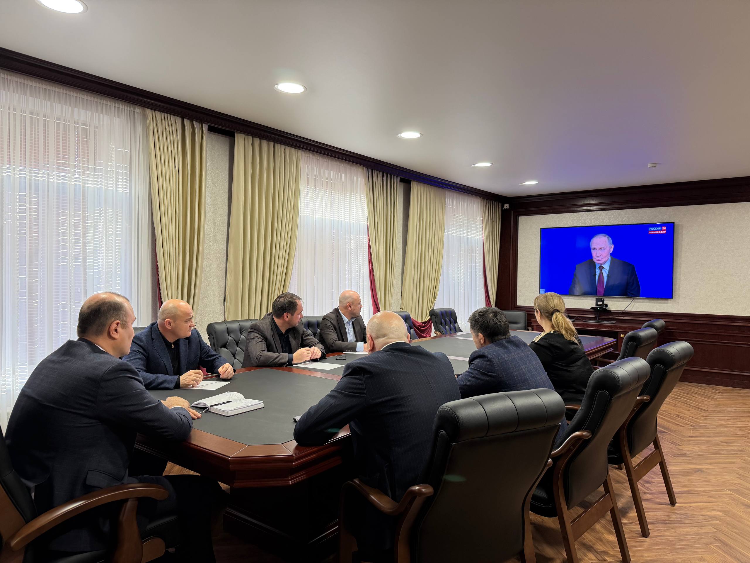 Минтранс Дагестана активно наблюдает за проведением прямой линии с Владимиром Путиным