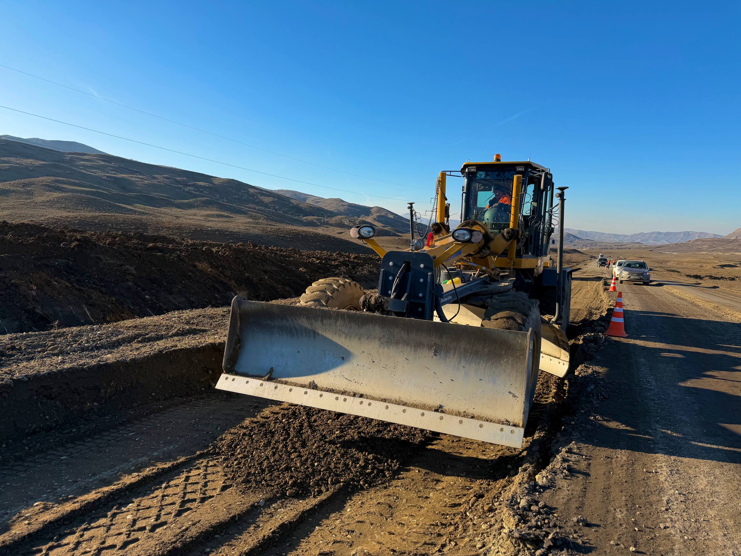 Ремонт дороги «Буйнакск - Кизилюрт» в рамках нацпроекта «Инфраструктура для жизни»