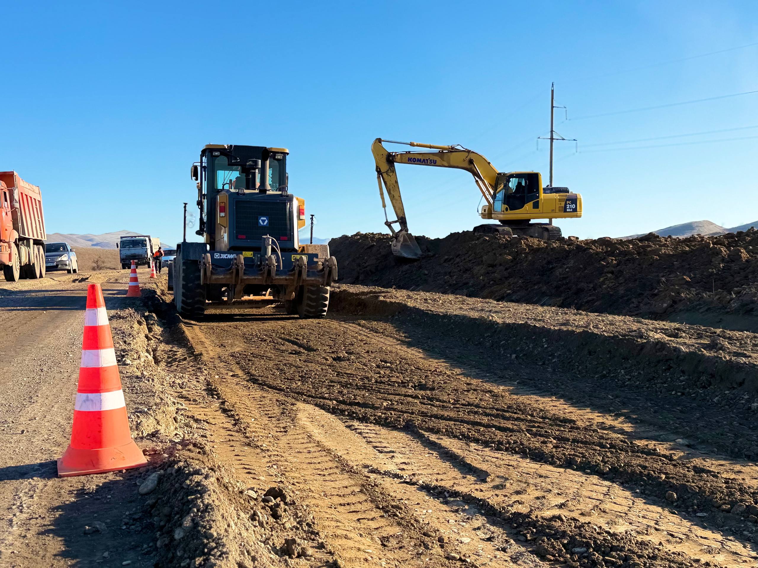 Ремонт дороги «Буйнакск - Кизилюрт» в рамках нацпроекта «Инфраструктура для жизни»