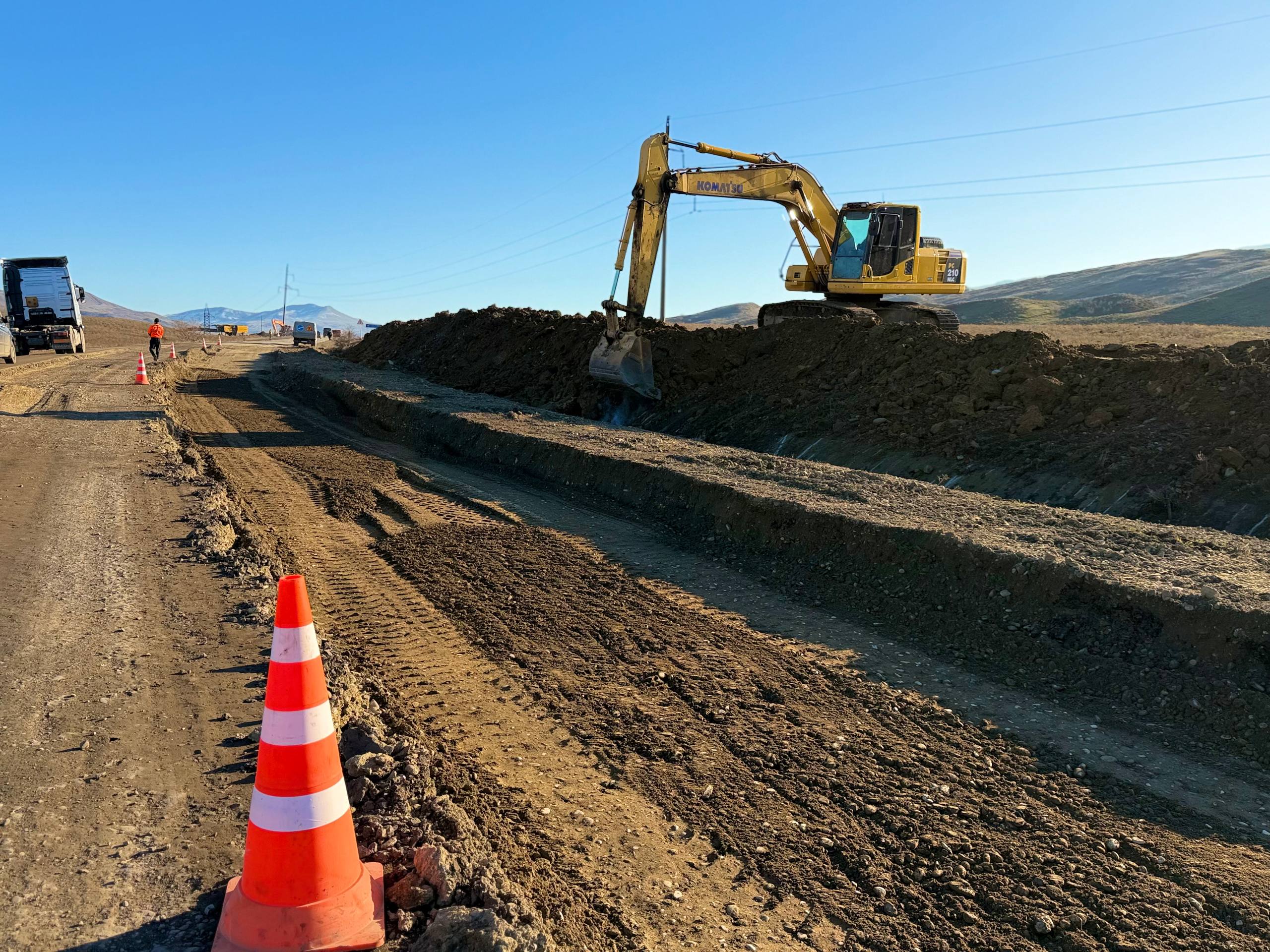 Ремонт дороги «Буйнакск - Кизилюрт» в рамках нацпроекта «Инфраструктура для жизни»