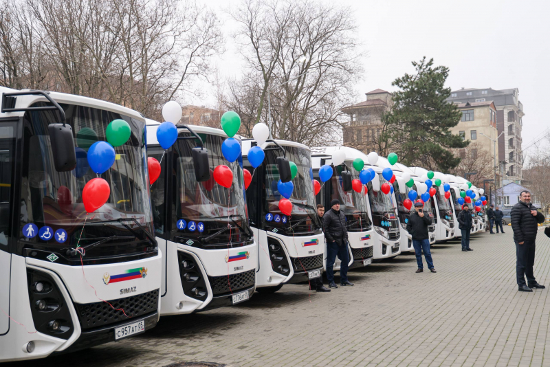 Дагестан получит 90 новых современных автобусов в рамках нацпроекта "Инфраструктура для жизни"