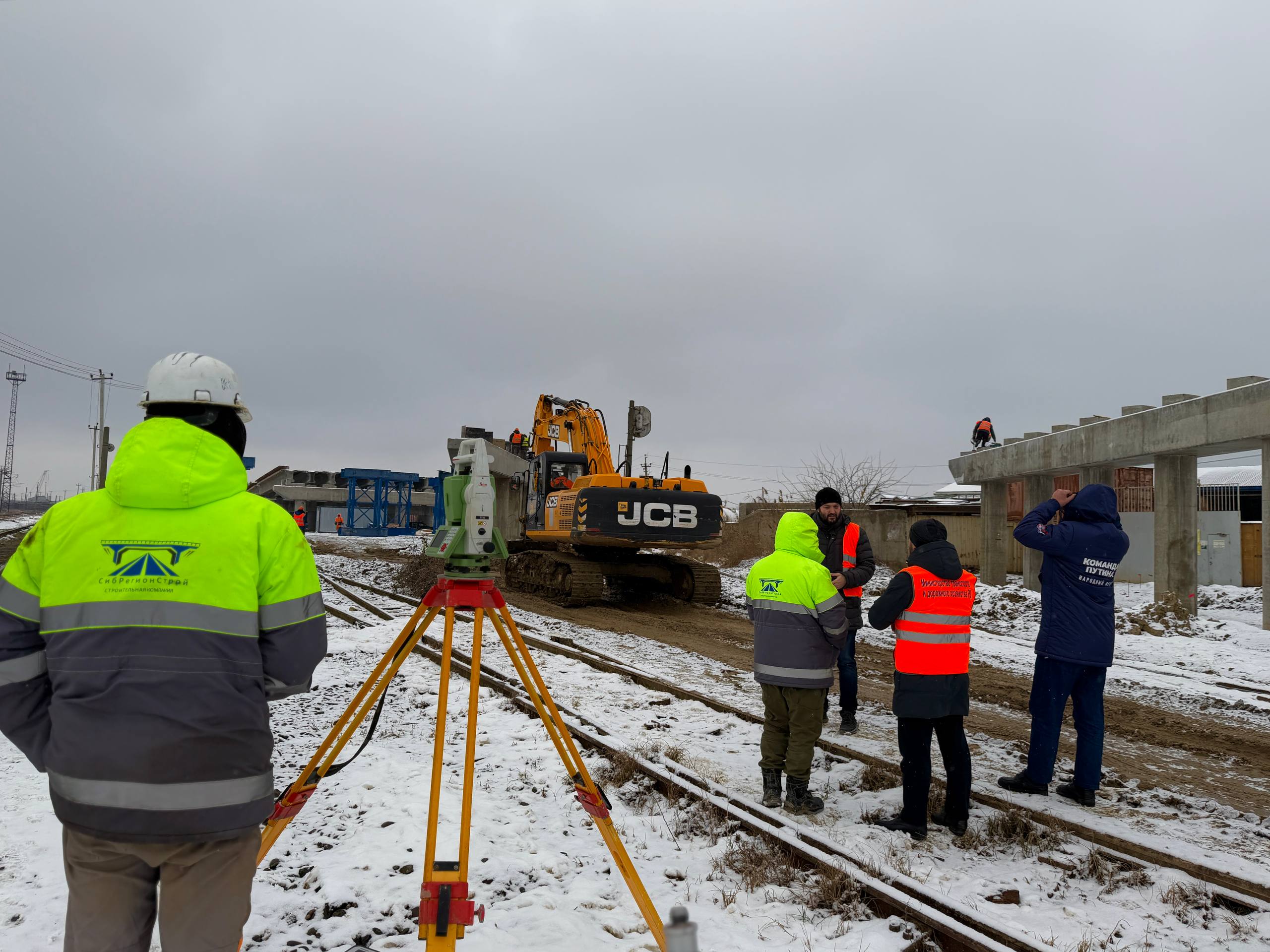 Инспекция проверила этап строительства дороги к Махачкалинскому порту