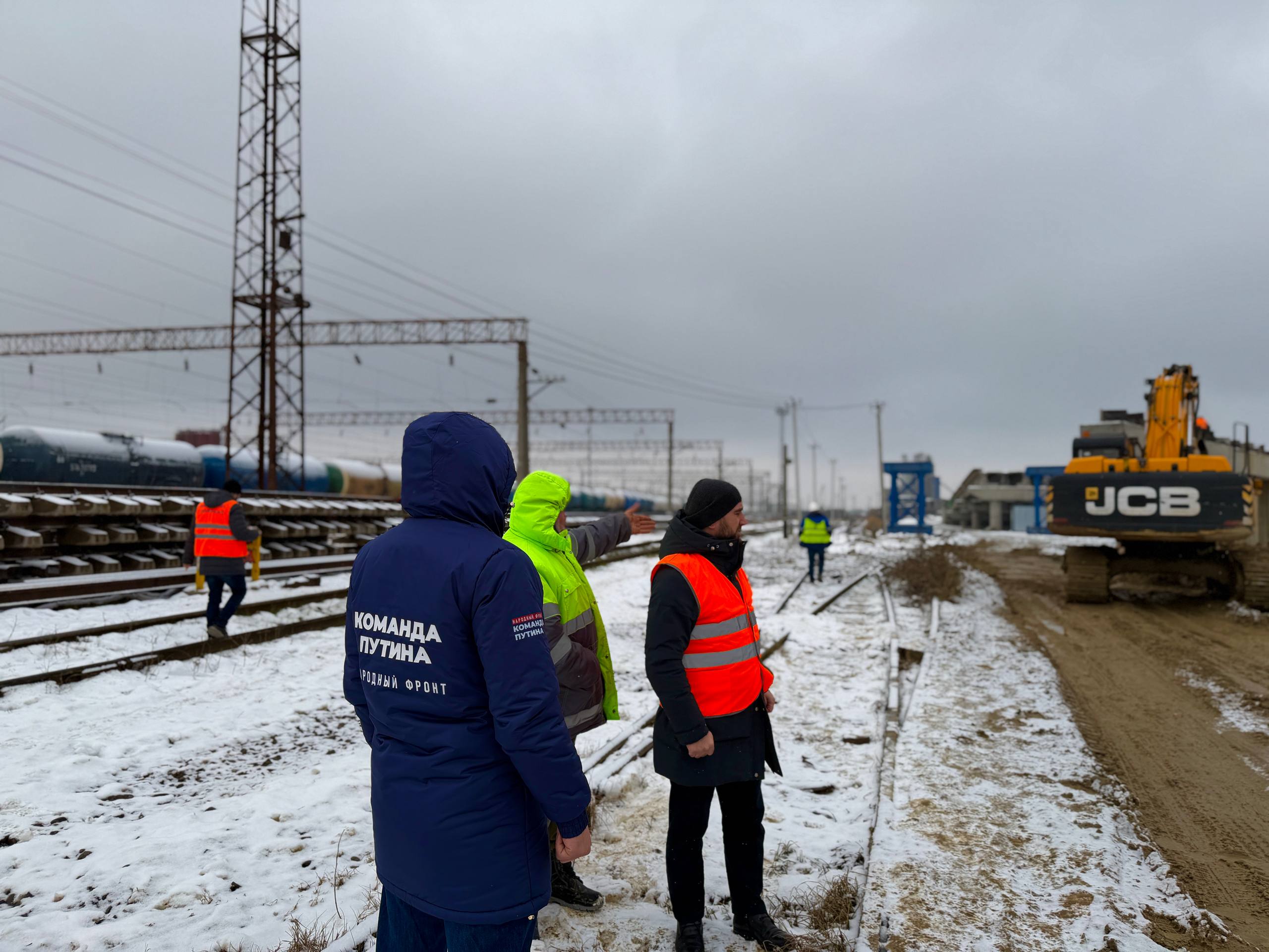 Инспекция проверила этап строительства дороги к Махачкалинскому порту