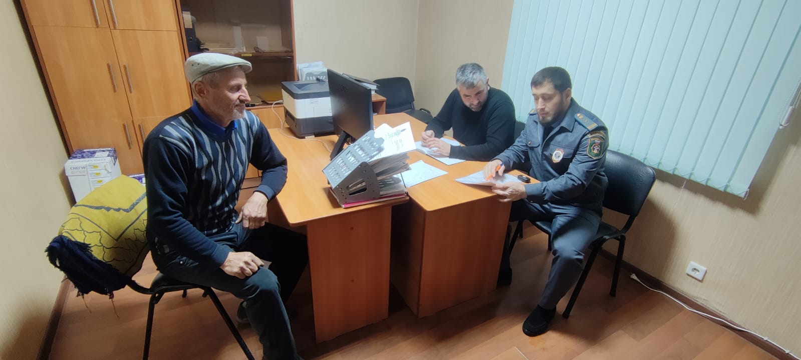 Сотрудники Управления Гостехнадзора Минтранса РД провели профилактический визит в Ботлихском районе