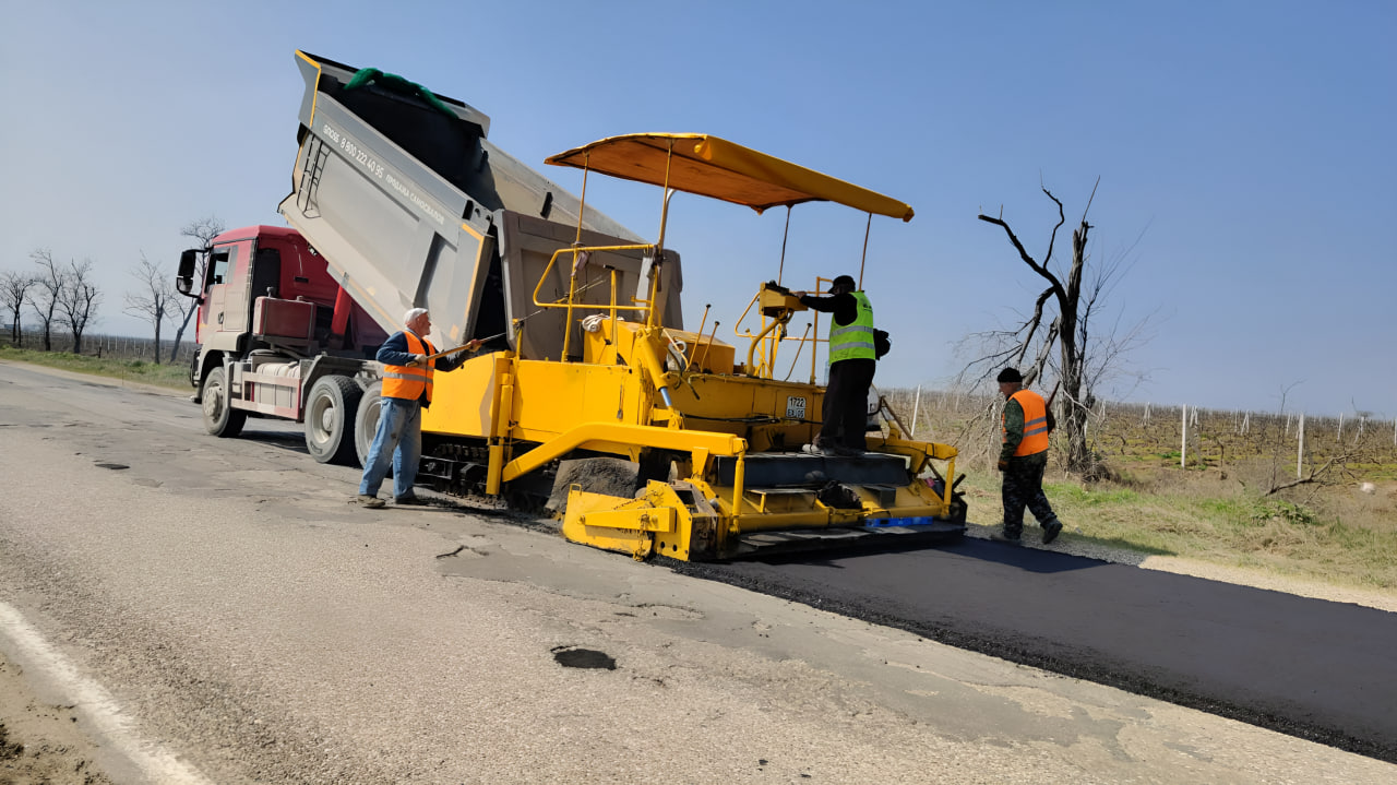 На трассе «Манас – Сергокала – Первомайское» ведётся ремонт в рамках нацпроекта