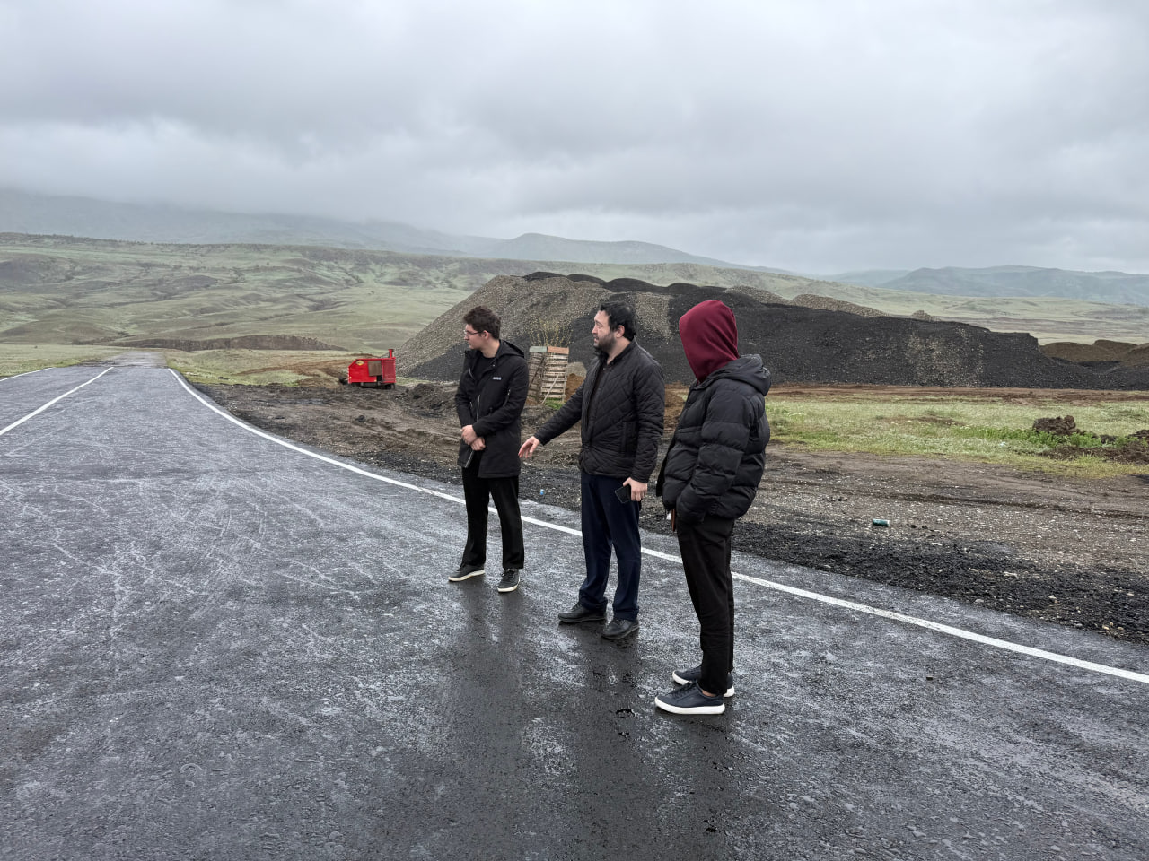 Студенты АДК оценили ход ремонта трассы Буйнакск – Кизилюрт