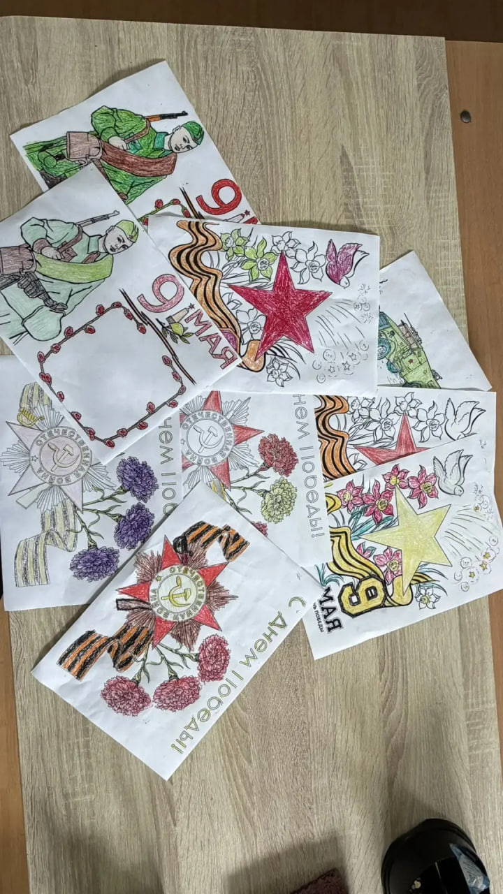 В Железнодорожном колледже Дербента прошла патриотическая акция «Фронтовая открытка»